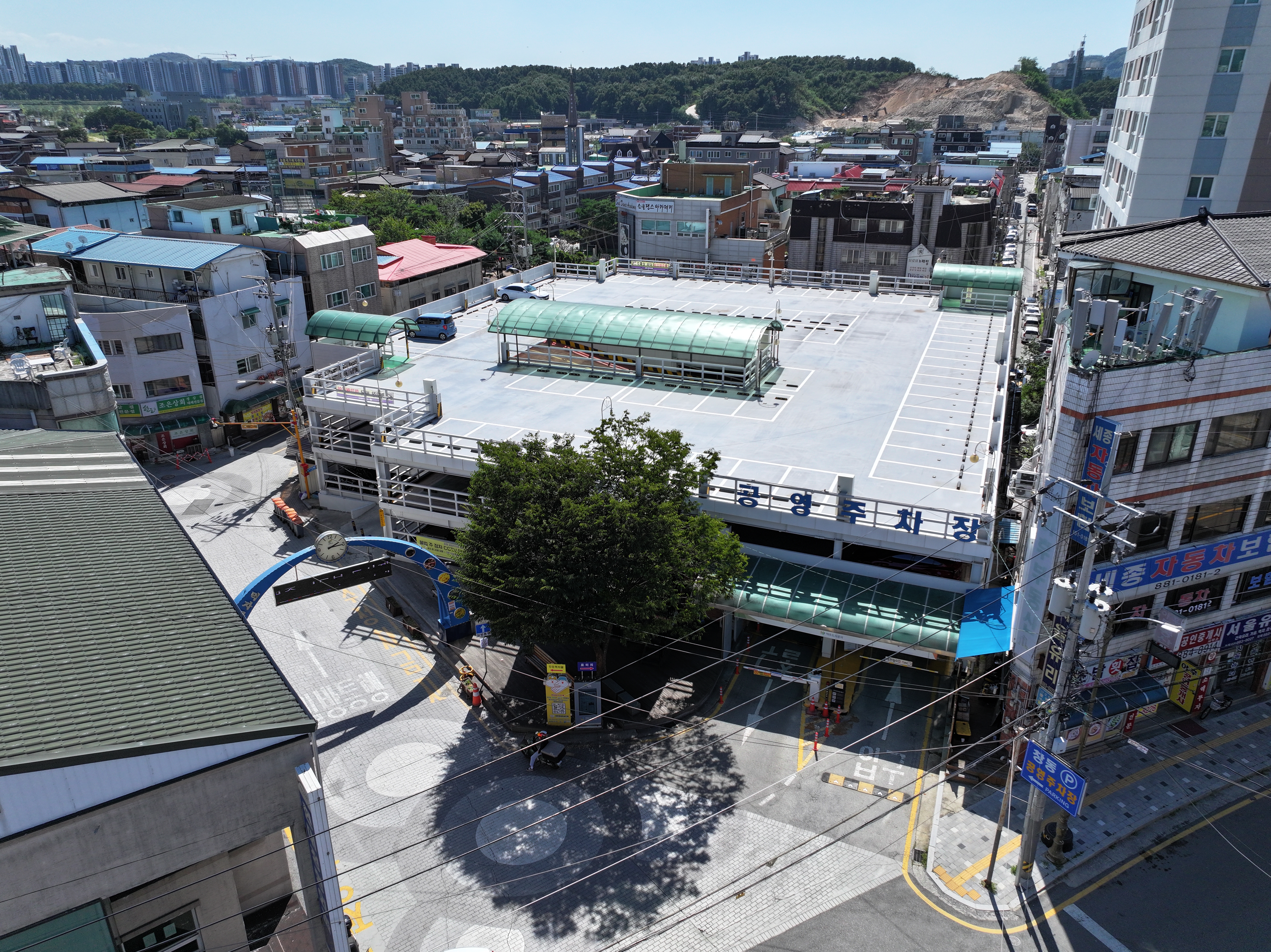 창동 공영주차장 사진