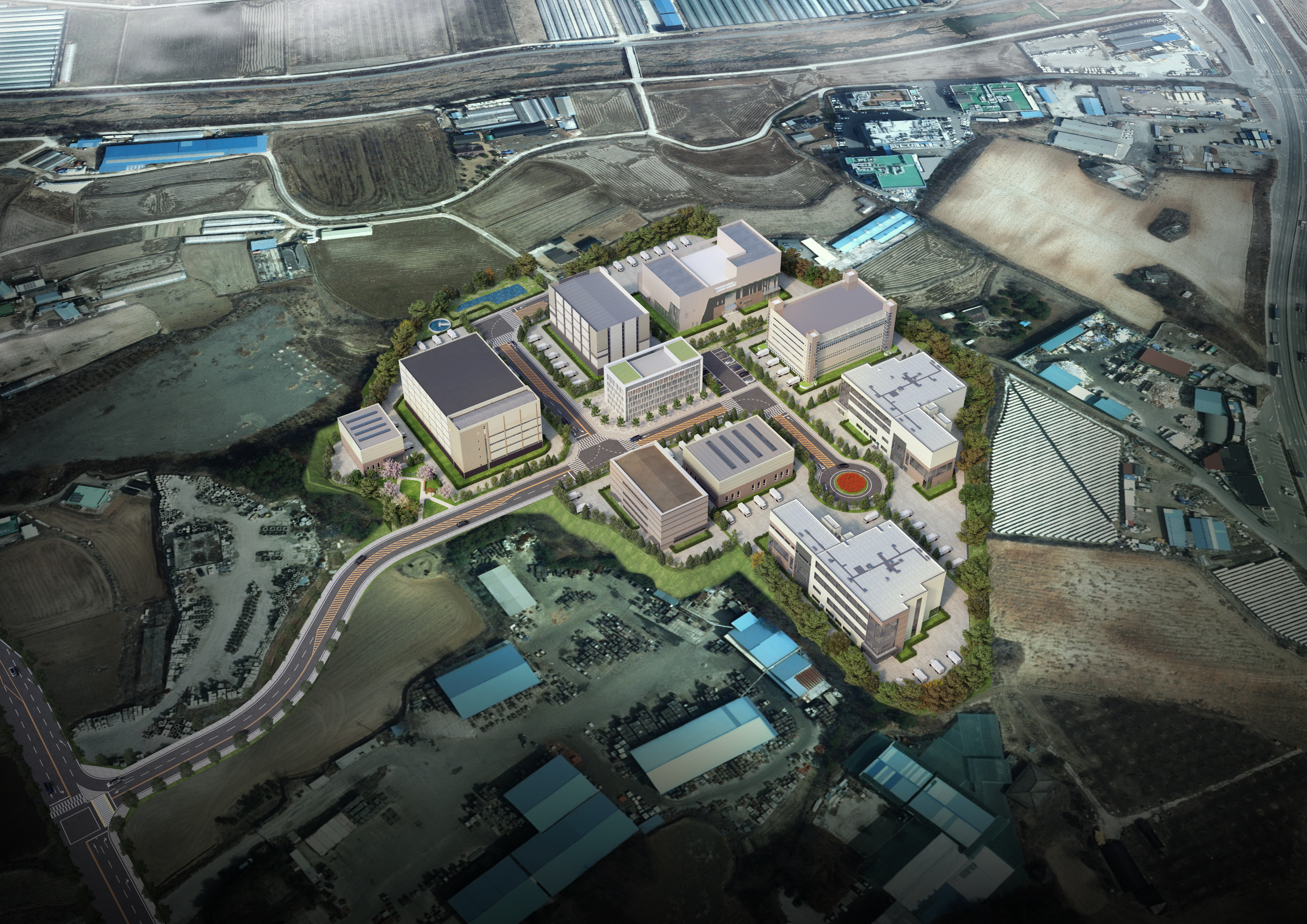 가남 일반산업단지 조감도